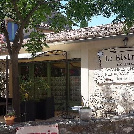 Auberge Le Bistrot De Lussan Lussan  Εξωτερικό φωτογραφία